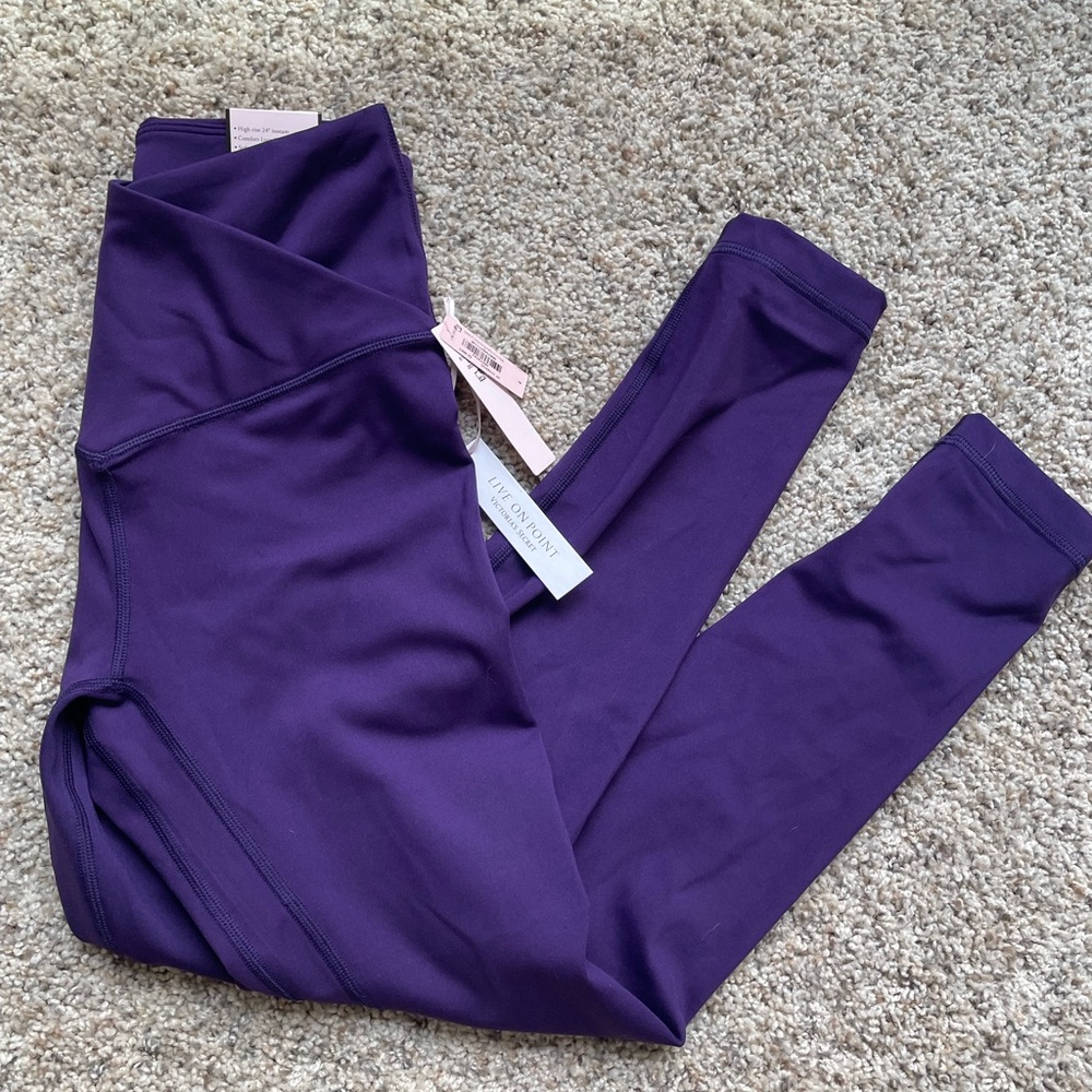 Victoria's Secret Deep Purple Leggings